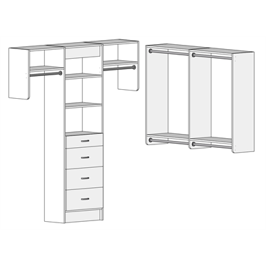 https://smartbim-library-production.s3.amazonaws.com/manufacturers/4c20687e-d1f9-43d9-b0bc-466186ee456a/products/32b3656f-7341-447b-a7af-cb231d2da1c4/215fade1-4a90-4201-b729-b411738c082c/MasterSuite Closet Custom Series Walk-In Standard 6x8 - Drawer Tower.png